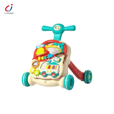 Chengji Toy joy Baby Walker 2 In1 Multi-Functional Plastic Frame Sit-to-stand Learning Walk Kids Learning Toys Baby Walker China