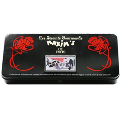 wholesale rectangle tin cigarette case custom candy mint tea metal packaging hinge tin case
