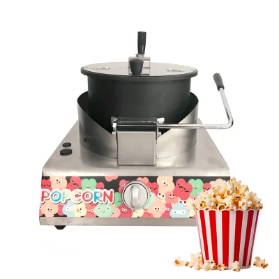 Hot Sale 10 Oz Gas Kettle Popcorn Maker Machine New Condition with High Productivity for Popcorn Connoisseurs