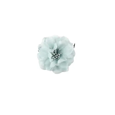 DIY Handmade Microfiber Chiffon Three-Dimensional Yarn Flowers Factory Direct Microfiber Clothing Hair Accessories Artificial