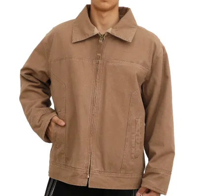 Industrial Workwear Canvas Jacket
