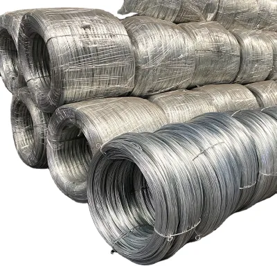 High Carbon Steel Drawn Galvanized Steel Wire 0.5-8mm Diameter EN Standard Construction Use Fulaite Brand