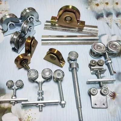 Gate Door Roller Wheel With Bearings All Size Iron Wheel Tractor Sliding Door Sliding Gate