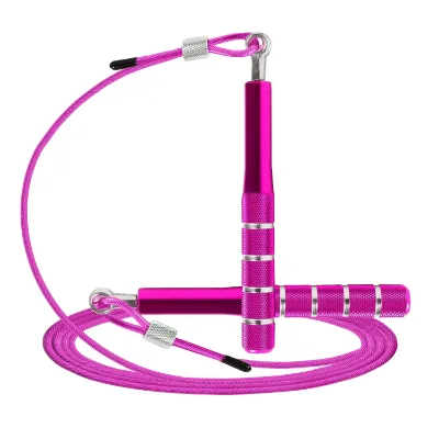 360 Swivel PVC Jump Rope 3m Adjustable Steel-Coated Aluminum Handle Anti-Skipping Fitness Training Gear for Home & Gym Boxing