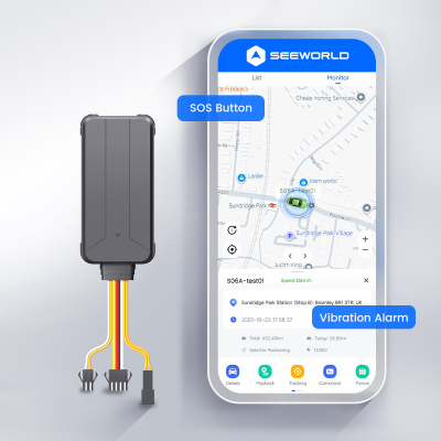 GT06N Online Tracker GSM GPRS GPS Vehicle Tracking Locator with SOS Panic Button