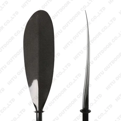 [Carbon Fiber] Wholesale New Style Shaft Kayak Paddle with Black Blade