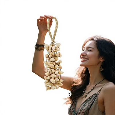 Yunyu Natural Fruit-Shell Rattle Handcrafted Yoga Healing Instrument Made in China