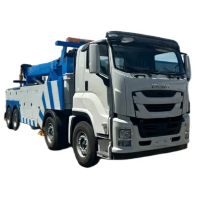 Factory 30T 40T 50TON 60 TON 70ton tow truck wrecker dtu rotator towing wrecker trucks Integrated Wrecker for sale