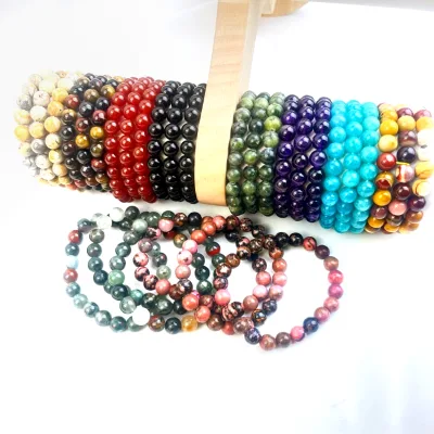 Factory Price Natural Polished Crystal Various Material Black Obsidian Amethyst Meditation Gifts