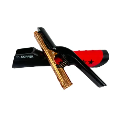 Full Copper Welding Rod Holder 1000 Amp with New condition Electrode Holder Brass Material 300a 500a 800a Current