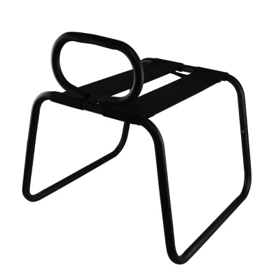 Sex Chair Bench Bouncing Mount Stool Positioning Chaise Chair Adult Sex Chair for Couples (Black,Thicken)