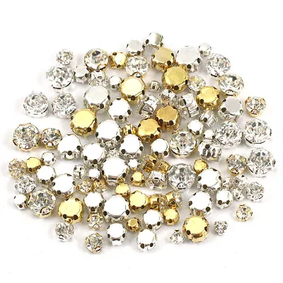 JC Crystal Natural Crystals Jewelry Wholesale Bulk Sew on Rhinestone Crystals