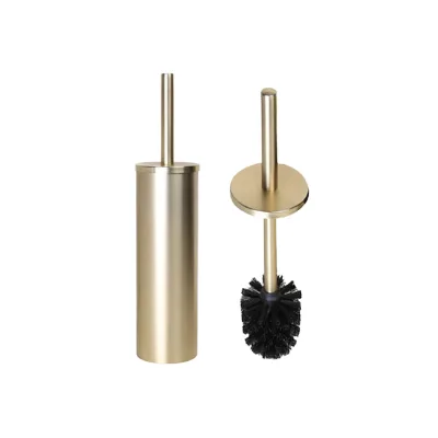 High Quality Eco-Friendly Durable Wall Mounted Toilet Brush Holder Black/Rose Gold WC Cleaner Brush Modern