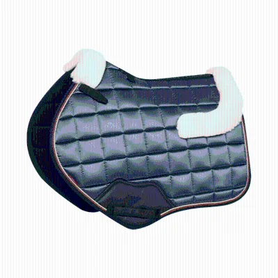 Classic Western Soft Wool Absorbent Saddle Pad Skin-Friendly Riding Gear Equine Dressage Horseback Riding Pad