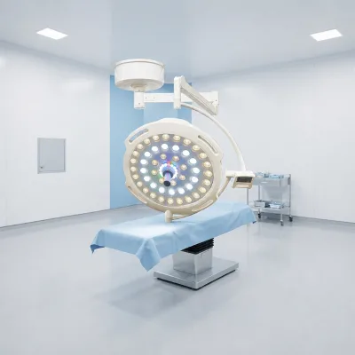 Ceiling Mounted LED Examination Light Medical Inspection Lamp Dimmable Focusing for Hospital Consulting Room