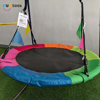 Funseek High Quality Factory Price Customized Adult Kids Saucer Tree Swing Wholesale Garden Playground Swing