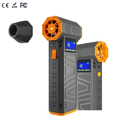 High Efficiency Brushless Jet Fan for Households Cars RVs 2025's Most Popular Violent Blower with Panel for Hotels and Garages