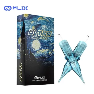 Wholesale Sterilized Membrane Tattoo Needle Cartridge Tattoo Supply WJX Cartridge Microblading