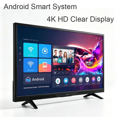 Super Hot Selling High Quality Smart LED TV 50 Inches Hotel TV Android12 1.5+8G UHD With Frame TV