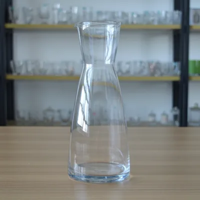 Barware Handmade Glass Decanter With 1000ml/1L Water Jug Juice Jug Beer Pitcher
