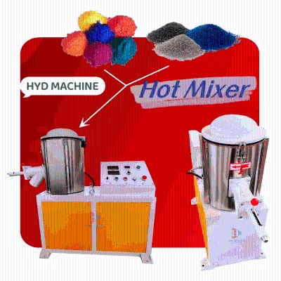 10L 25L Small Lab Scale High Speed Hot Mixer Integrated Machine