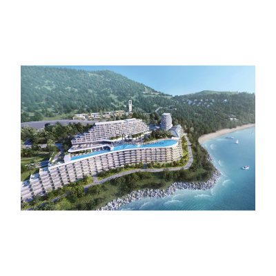 Aerial View Project Landscape Real Estate Presentation Architectural 3D Renderings Design Service