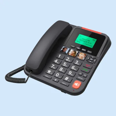 Dot Matrix Screen Call Recording Hands-free RJ45 4G Full Netcom WiFi Do Not Disturb Hotspot Desktop Phone