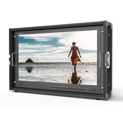 28 Inch Portable Monitor Desktop Director Broadcast Monitor 12G SDI 4K HDR Monitoring Support PBP/PIP UHD