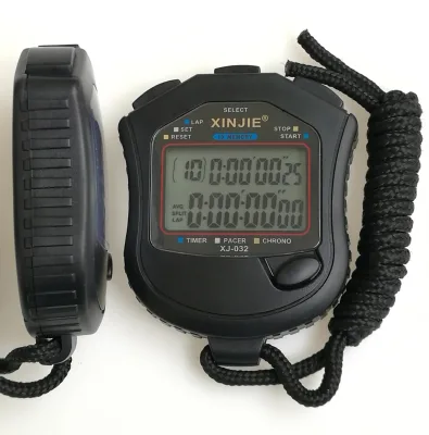 Fast Delivery Professional Digital Stopwatch New Trendy Special Offer Black Color Sports Stopwatch