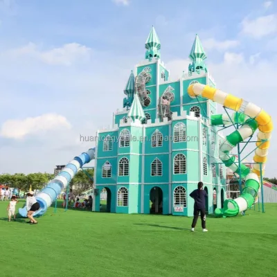 Customized Large Non-Standard Castle Scenic Area Free Power Amusement Park Rides for Parents and Children
