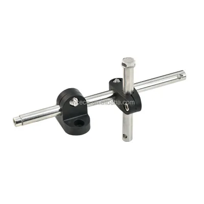 Wholesale New Stainless Steel and Nylon Adjustable Single-side Guide Rail Bracket for Restaurant Use