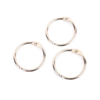 Hotsale Round O Shape Screw Lock Book Ring Metal Binder Ring