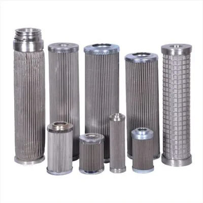 China 10 Inch 0.5 2 5 20 200 Micron Pleated Stainless Steel Filter Cartridge