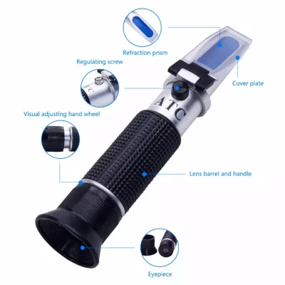 RSG-32ATC 0 - 32SG% Beer Breewing Refractometer Sugar Refractometer Sugar Testing