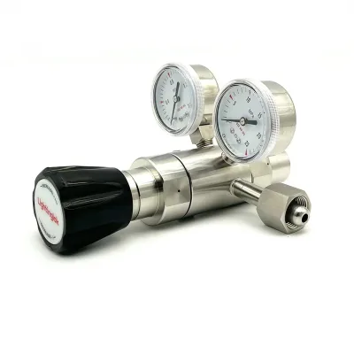 SS316L High Pressure Dual Stage Oxygen Pressure Regulator