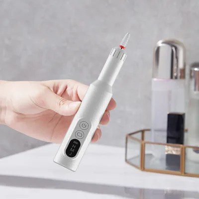 Portable Manicure Tool Electric Nail Grinder Electric Nail Drill Handheld Speed Adjustable Nail Grinder