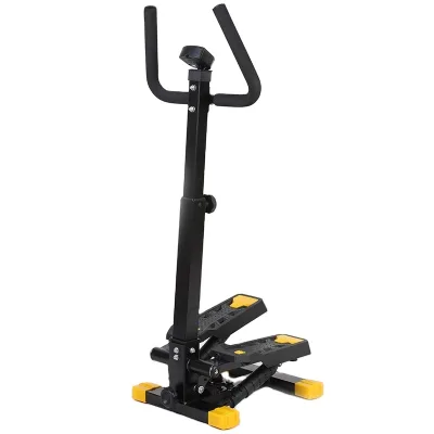 Home Indoor Gym Fitness Exercise Portable Mini Stair Stepper Aerobic Twist Stepper With Handle