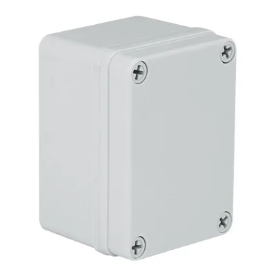 AG IP67 Waterproof Junction Box Light Grey Outdoor Electronics and Instrument Housing 110*80*70