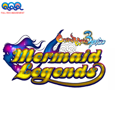Ocean King 3 Mermaid Legends Arcade Skilled Fish Game Shooting Fish Game Table Fishing Game Machine for Sale