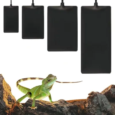 PVC Reptile Heat Mat 40cm*60cm Pet Heating Pad Overheat Protection for Turtle/Snake/Gecko Habitat Other Garden Supplies