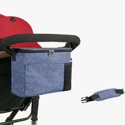 Custom Fashion Durable Travel Baby Hanging Stroller Organizer Bag for Mom