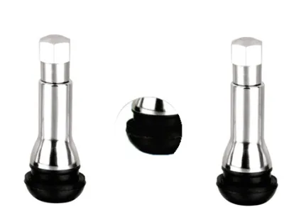 2020 Hot Sale Tubeless Car Tire Valves Chromed Straight Type TR413C