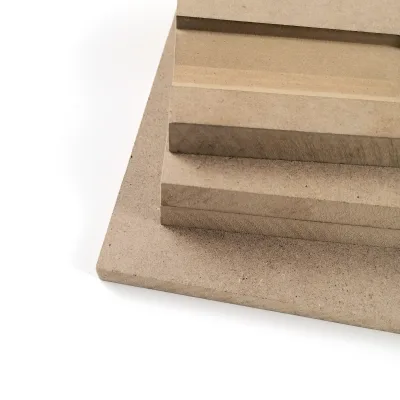 High Quality Raw MDF Board 4*8ft Mdf Wood Panels 25mm 18mm 15mm 12mm Good Stability Indoor Furniture Closet Bookcase Materials