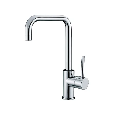 High-Quality Brass Mixer Single Handle Hot/Cold Water Tap with Polished Chrome Suitable for Use in Various Scenarios