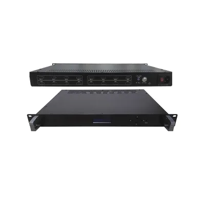 4 8 16 Channels 1U HD to Analog Modulator 8 HD to PAL Modulator TV RF VHF UHF 16 Rf Analog Modulator