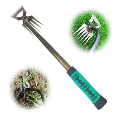 2024 New Weeding Artifact Uprooting Puller Tool Durable Hand Weeder Pulling Tool Manual Multifunctional Weed Puller Tools