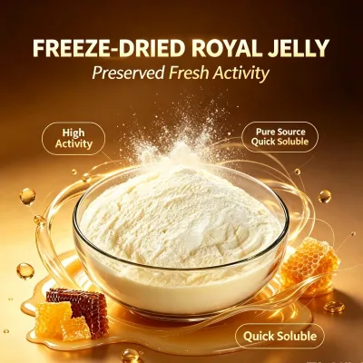 Bulk lyophilized royal jelly powder royal jelly supplement royal jelly powder