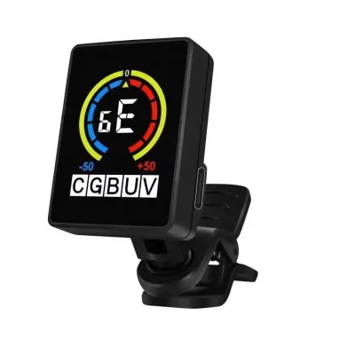 New Style Color Screen Rechargeable Guitar Tuner for Ukulele Bass Violin Tuner