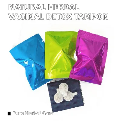 Vaginal Detox Yoni Pearls Tampon 100% Natural Herbs Antibacterial Womb Wellness Regular Absorbency OEM/ODM