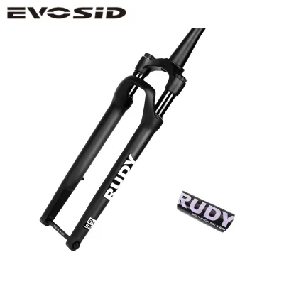 EVOSID Ultralight Road Bike Air Front Fork 700C Gravel Suspension Fork Shaft 12x100mm Thru Shaft Adventure/Endurance Riding Bike